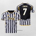 Juventus Spieler Chiesa Heimtrikot 2023-2024