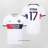 Paris Saint-Germain Spieler Vitinha Auswartstrikot 2023-2024