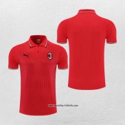 Polo AC Milan 2022-2023 Rot