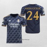 Real Madrid Spieler Arda Guler Auswartstrikot 2023-2024