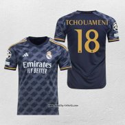 Real Madrid Spieler Tchouameni Auswartstrikot 2023-2024