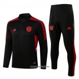 Sweatshirt Trainingsanzug Bayern München 2022-2023 Schwarz