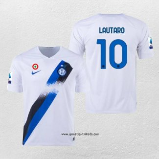 Inter Milan Spieler Lautaro Auswartstrikot 2023-2024