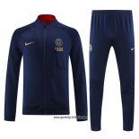 Jacke Trainingsanzug Paris Saint-Germain 2023-2024 Blau