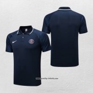 Polo Paris Saint-Germain 2022-2023 Blau Marino
