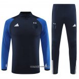 Sweatshirt Trainingsanzug Algerien 2023-2024 Blau