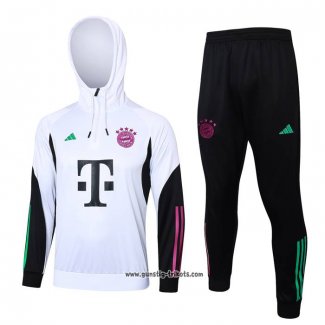 Sweatshirt Trainingsanzug Bayern München Kinder 2023-2024 WeiB