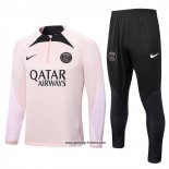 Sweatshirt Trainingsanzug Paris Saint-Germain 2022-2023 Rosa