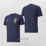 Thailand Italien European Trikot Champions 2020 Blau Oscuro