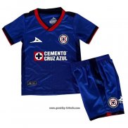 Cruz Blau Heimtrikot Kinder 2023-2024