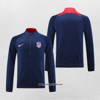 Jacke Atletico Madrid 2023-2024 Blau