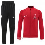 Jacke Trainingsanzug Liverpool 2022-2023 Rot