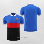 Polo Barcelona 2022-2023 Blau Rot Schwarz