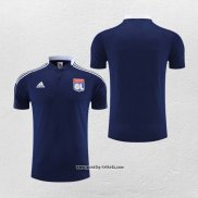 Polo Olympique Lyon 2022-2023 Blau