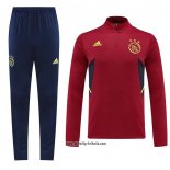 Sweatshirt Trainingsanzug Ajax 2022-2023 Rot