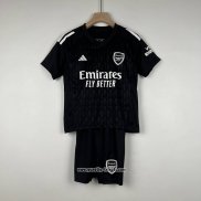 Arsenal Torwarttrikot Kinder 2023-2024 Schwarz