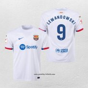 Barcelona Spieler Lewandowski Auswartstrikot 2023-2024