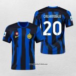 Inter Milan Spieler Calhanoglu Heimtrikot 2023-2024