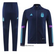 Jacke Trainingsanzug Argentinien 2022-2023 Blau