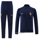 Jacke Trainingsanzug Frankreich 2022-2023 Blau