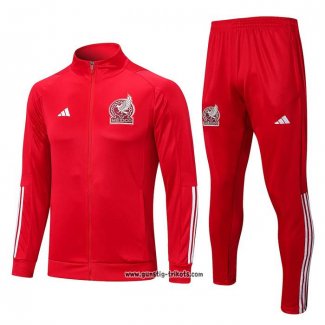 Jacke Trainingsanzug Mexiko 2022-2023 Rot