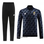 Jacke Trainingsanzug Real Madrid 2023-2024 Blau Oscuro