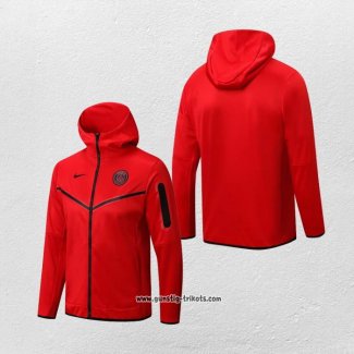 Kapuzenjacke Paris Saint-Germain 2022-2023 Rot