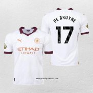 Manchester City Spieler De Bruyne Auswartstrikot 2023-2024