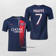 Paris Saint-Germain Spieler Mbappe Heimtrikot 2023-2024