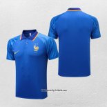 Polo Frankreich 2022-2023 Blau