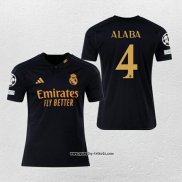 Real Madrid Spieler Alaba 3rd Trikot 2023-2024
