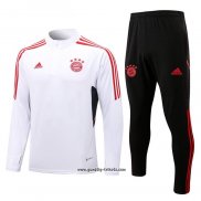 Sweatshirt Trainingsanzug Bayern München 2022-2023 WeiB