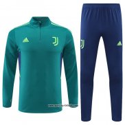 Sweatshirt Trainingsanzug Juventus 2022-2023 Grun