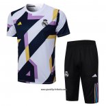 Trainingsanzug Real Madrid Kurzarm 2023 - Kurze Hose