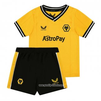 Wolves Heimtrikot Kinder 2023-2024