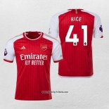 Arsenal Spieler Rice Heimtrikot 2023-2024