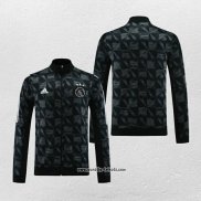 Jacke Ajax 2023-2024 Schwarz