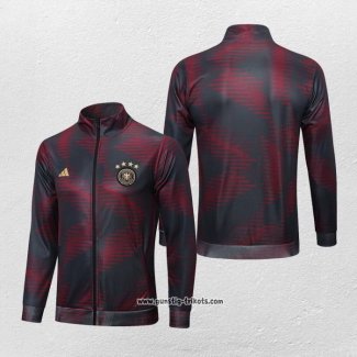 Jacke Deutschland 2022-2023 Rot y Schwarz