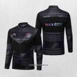 Jacke Manchester City 2022-2023 Schwarz