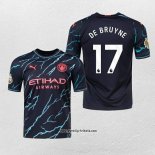 Manchester City Spieler De Bruyne 3rd Trikot 2023-2024
