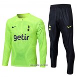 Sweatshirt Trainingsanzug Tottenham Hotspur 2022-2023 Grun