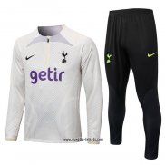 Sweatshirt Trainingsanzug Tottenham Hotspur 2022-2023 Gelb