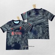 Traingsshirt Liverpool 2022 Schwarz