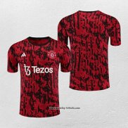 Traingsshirt Manchester United 2023-2024 Rot