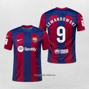 Barcelona Spieler Lewandowski Heimtrikot 2023-2024