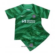 Chelsea Torwarttrikot Kinder 2023-2024 Grun