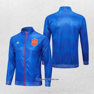 Jacke Spanien 2022-2023 Blau