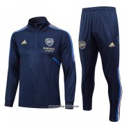 Jacke Trainingsanzug Arsenal 2023-2024 Blau