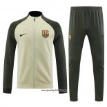 Jacke Trainingsanzug Barcelona 2023-2024 Grun