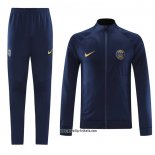 Jacke Trainingsanzug Paris Saint-Germain 2023-2024 Blau